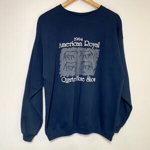 Vintage Equestrian Horse Show Sweatshirt